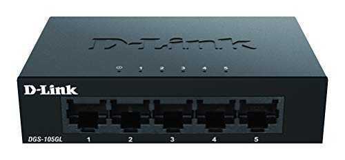 D-Link DGS-105GL Switch Gigabit 5 Puertos, sin gestión... - High-Tech & Électronique Amazon Espagne à 7.79€
