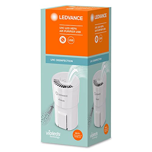 LEDVANCE UVC HEPA purificateur d'air avec pleine puissance... en promo à 12,96€ (-56%) sur Amazon FR
