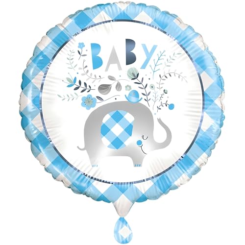 Unique 78407 Blauer Baby-Dusche-Elefant, runder... - Sports & Fitness Amazon Allemagne à 0.99€