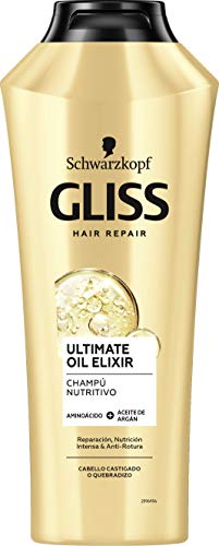 Gliss Champu 370ml UltOilElix - Auto & Moto Amazon Allemagne à 3.39€
