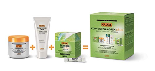 Guam Kit Commodité Dren Plus avec 1 Boue d'Algues Marines +... - Beauté & Parfums en promo à 34.12€