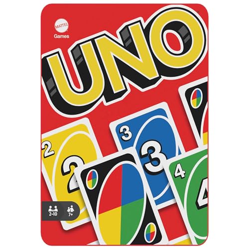 Mattel Games, UNO Boîte Métallique, Jeux De Cartes Familial... - Jouets & Jeux en promo à 7.19€