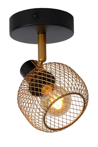 LUCIDE MAREN - Spot plafond - 1xE14 - Or Mat/Laiton - Home & Kitchen Amazon France à 16.95€