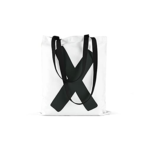 Le Jardin du Lin Bedruckte Einkaufstasche mit Zwei Schwarz... - Maison & Cuisine Amazon Allemagne à 4.77€