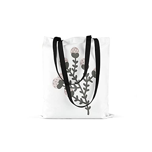 Le Jardin du Lin Bedruckte Einkaufstasche mit Zwei Schwarz... - Home & Kitchen Amazon Germany à 4.08€
