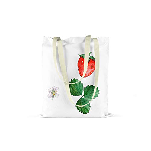Le Jardin du Lin Bedruckte Einkaufstasche, Wiederverwendbare... - Maison & Cuisine Amazon Allemagne à 6.07€