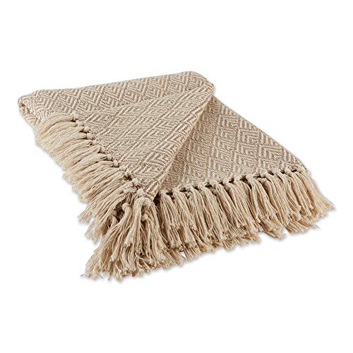 DII Diamond Collection Couvre-lit en Coton tissé, 127 x... - Home & Kitchen Amazon France à 20.90€