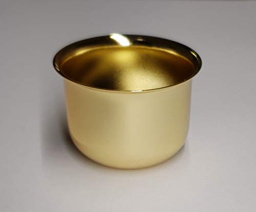 Gobelet cache-douille E27 or diamètre 47 mm H 33 mm en promo à 3,03€ (-86%) sur Amazon FR