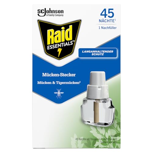 Raid Essentials Mückenstecker 45 Nächte Nachfüller... - Deal Amazon à 2.99€