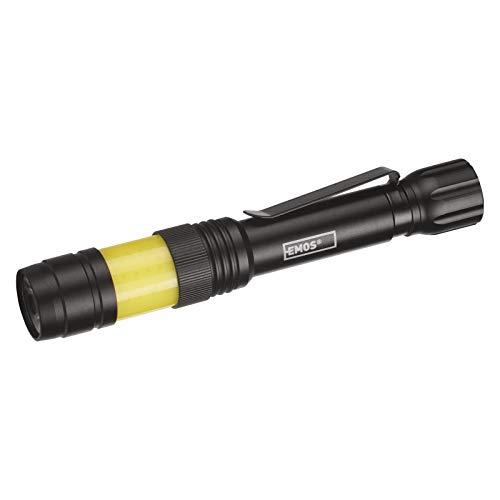 EMOS Metall LED-Taschenlampe mit Clip und Magnet, IP44... - Maison & Cuisine Amazon Allemagne à 11.89€