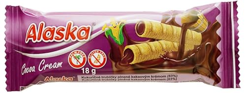 Maisröhren gefüllt - Kakao Gluten-frei 18 g ALASKA - High-Tech & Électronique Amazon Allemagne à 1.43€
