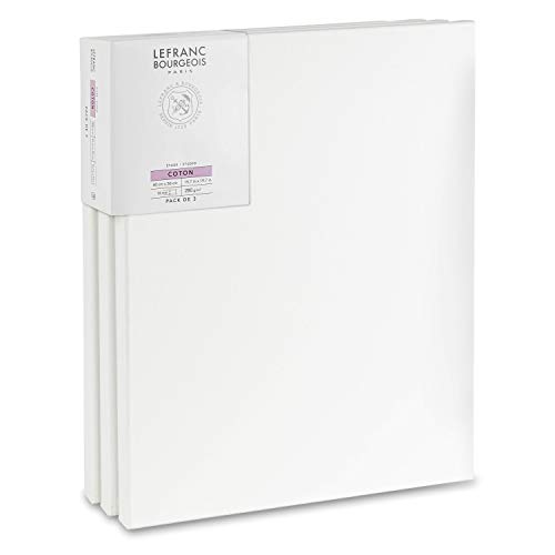 Lefranc Bourgeois Studio Toile Étude 40X50 cm X3 en promo à 18,99€ (-43%) sur Amazon FR