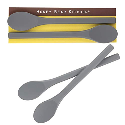 Honey Bear Kitchen Silikon-Rührlöffel (2er-Set, Steingrau)... - Maison & Cuisine Amazon Allemagne à 14.07€
