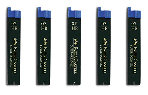 Faber-Castell 120700 Mines fines 0,7 mm HB (5) - Fournitures Bureau Amazon France à 7.95€