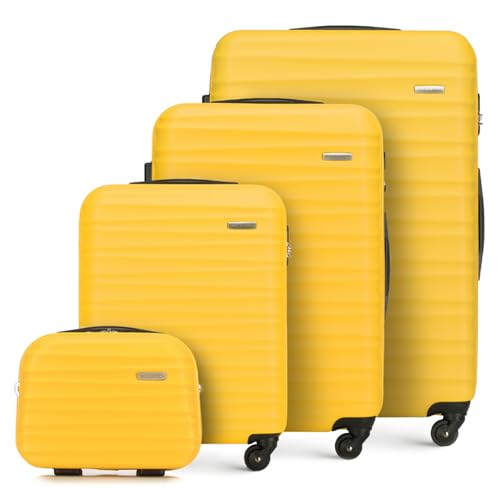 WITTCHEN Reisekoffer 4er Koffer-Set Rollkoffer Trolley... - High-Tech & Électronique Amazon Allemagne à 112.93€