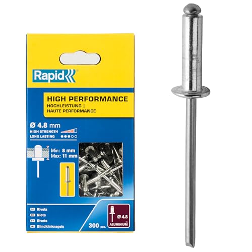 Rapid High Performance Rivet Ø4.8 x 14 mm - Maison & Cuisine Amazon Royaume-Uni à 10.10€