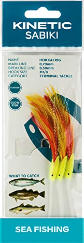 Sabiki Kinetic Hokkai Rig 2/0 - Vorfach mit Fischimmitaten... - Sports & Fitness en promo à 2.00€