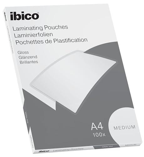 Ibico, Pochette à Plastifier A4, Paquet de 100, 200... en promo à 9,89€ (-51%) sur Amazon FR