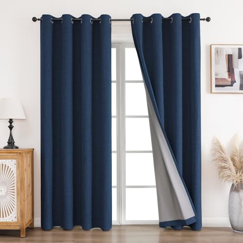 CUCRAF Vorhang 100% Blickdicht Leinen Gardinen mit Ösen... - Deal Amazon à 14.99€