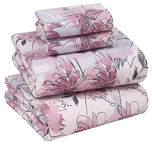 Ruvanti 100% Cotton Percale Sheets - Queen Size Bed... - Maison & Cuisine Amazon Royaume-Uni à 29.75€