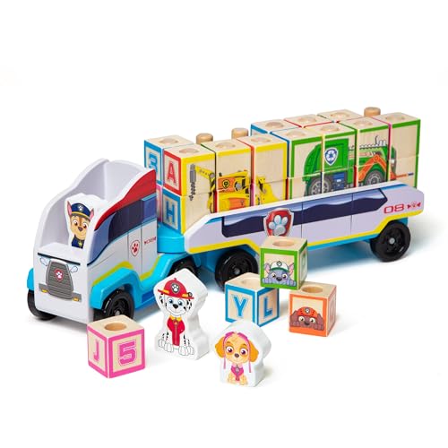 Melissa & Doug La Pat’ Patrouille - Camion à Blocs ABC en... - Jouets & Jeux Amazon France à 11.92€