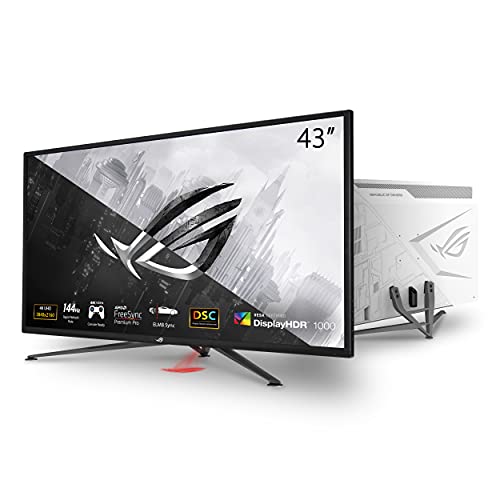 ASUS ROG XG43UQ - Ecran PC Gaming 43" 4K - Dalle VA - 144Hz... en promo à 699,99€ (-43%) sur Amazon FR
