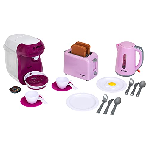 Theo Klein 9597 Bosch Breakfast Set I Pink kitchen... - Maison & Cuisine Amazon Royaume-Uni à 20.52€