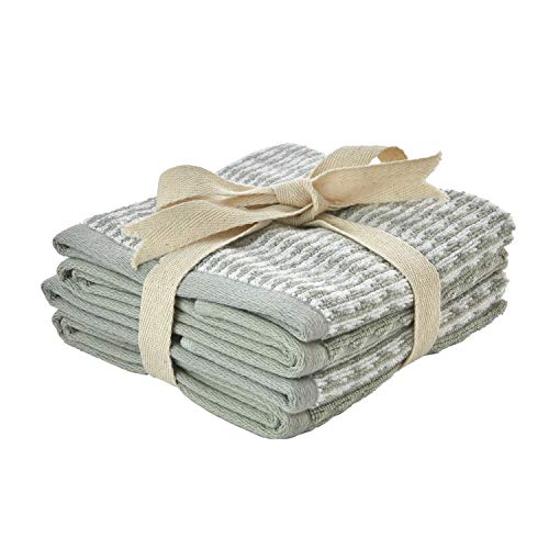 SKL Home Longborough Waschlappen-Set, Baumwolle, Salbei... - Maison & Cuisine Amazon Allemagne à 11.82€