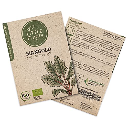 Little Plants BIO Mangold Samen, 60 Mangoldsamen, hohe... - Jardin & Extérieur Amazon Allemagne à 1.95€