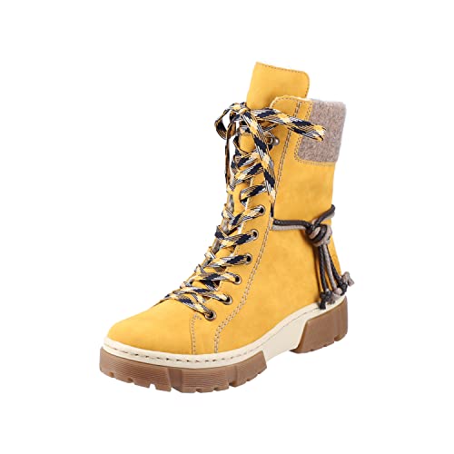 Rieker X8618, Botas Mujer, Yellow, 41 EU - Mode & Vêtements Amazon Espagne à 32.70€