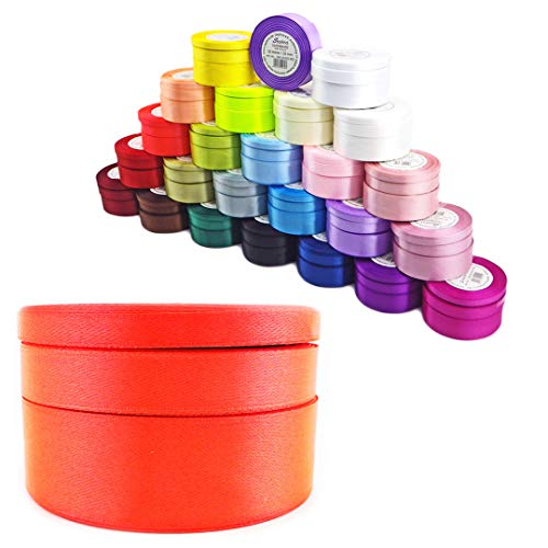 Satinband Schleifenband Dekoband Band Bastelband... - Loisirs Créatifs Amazon Allemagne à 1.19€