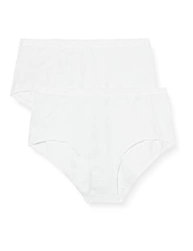 Playtex Brief Woman Organic Cotton Midi Brief x2, White, 7XL - Toys & Games Amazon UK à 8.31€