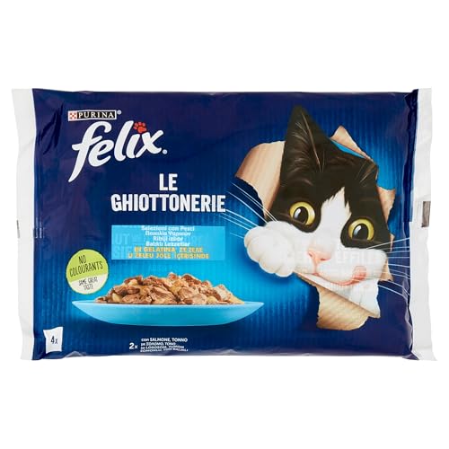 Purina Felix Le Ghiottonerie - Comida húmeda para Gatos con... - Animalerie Amazon Espagne à 6.63€