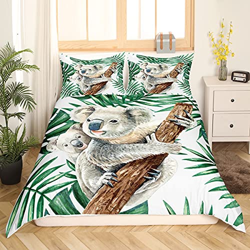 Homewish Koala Parure de lit avec housse de couette Motif... - Maison & Cuisine Amazon France à 22.91€