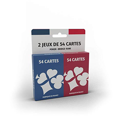 Ducale - Juego de 2 x 54 Cartas - Juego de Rami, Puente y... - High-Tech & Électronique Amazon Espagne à 4.15€