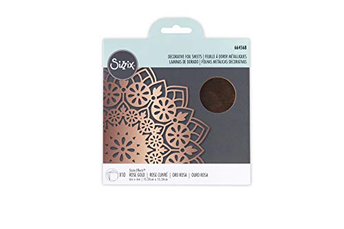 Sizzix 664568-Fogli Decorativi Effectz, 15 x 15,2 cm, 10... - Bon plan à 9.13€
