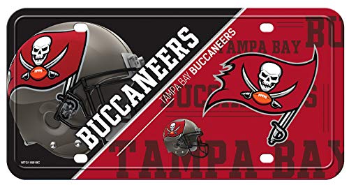 Rico MTG116818C Tb Buccaneers Split Design Metal Auto Tag - Maison & Cuisine Amazon Royaume-Uni à 16.58€