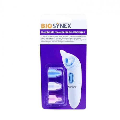 Biosynex 3 Embouts Mouche-Bébé Électrique - Bébé & Puériculture en promo à 5.35€