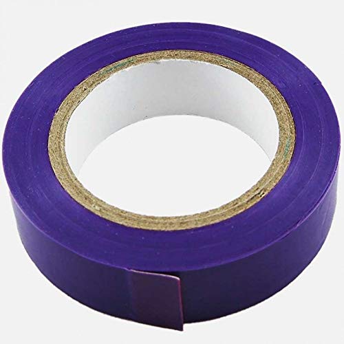 Ruban isolant adhésif Isola - Violet - 10 Mètres x 15 mm - Bricolage & Outils Amazon France à 1.12€