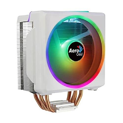 Aerocool CYLON4FW, Refroidisseur CPU ARGB Blanc, TDP 145W... - Tech & Electronics Amazon France à 24.35€