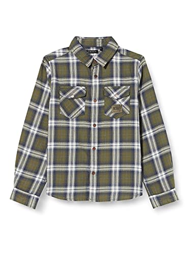 IKKS Jungen Chemise kaki à Carreaux Klassisches Hemd, Khaki... - Vente Flash Amazon -72%