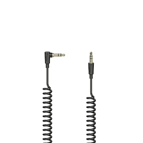 Hama - Cable espiral (conector macho 3,5 mm, 90 °/conn.... - High-Tech & Électronique en promo à 8.85€