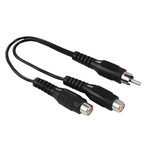 Hama adaptador 1x conector cinch - 2x conector (RCA... - High-Tech & Électronique Amazon Espagne à 7.15€