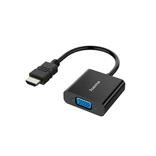 Hama HDMI Male to VGA Female Converter Cable with Audio... - High-Tech & Électronique Amazon Royaume-Uni à 11.99€