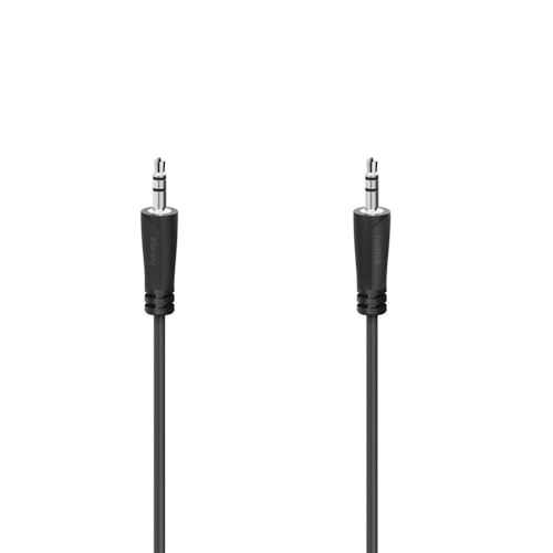 Hama - Cable de audio (conector macho 3,5 mm, conector... - High-Tech & Électronique Amazon Espagne à 3.99€