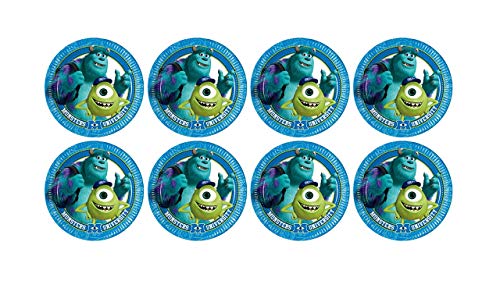 ALMACENESADAN 3327; paquete de 8 platos de cartón MONSTERS... - Auto & Motorcycle Amazon Spain à 3.60€
