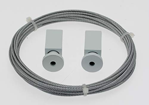 wire | | 1 Cable with brackets for entrances/walls, 5 m... - Amazon Royaume-Uni à 4.49€