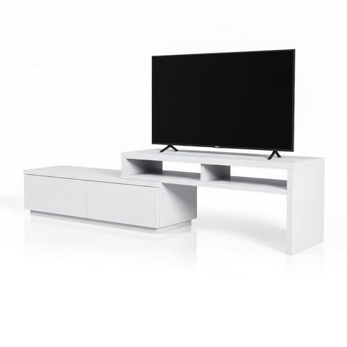 Iris Ohyama, Lowboard, Fernsehtisch, TV-Bank, TV-Halterung... - Maison & Cuisine Amazon Allemagne à 54.71€