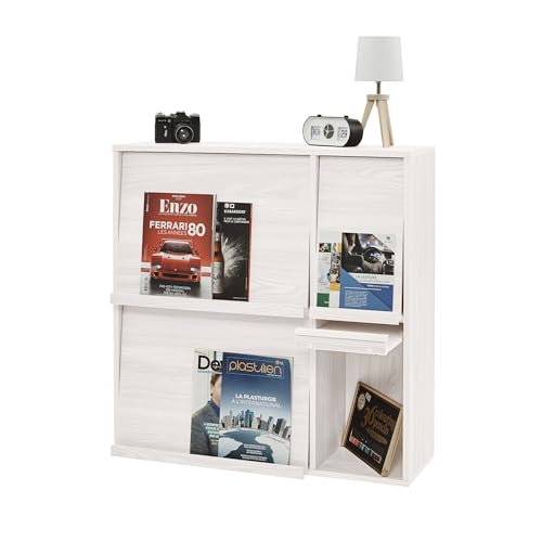 Iris Ohyama, Möbel, Regal, Bücherregal, mit 4 Klapptüren... - Maison & Cuisine Amazon Allemagne à 45.13€
