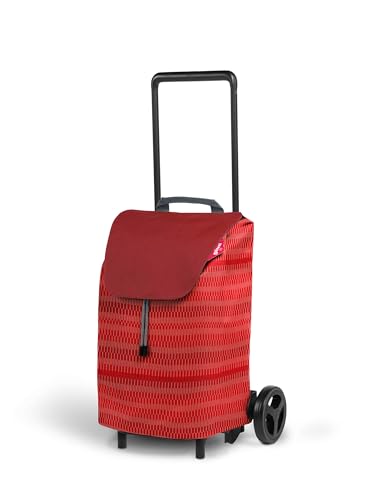 GIMI Carrello Spesa Easy Rosso l 40 34x45 h 96 - Auto & Motorcycle Amazon Germany à 44.55€